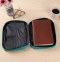 Two-Fold Turquoise Faux Leather Organiser Bible Cover - Medium