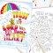 10 Exploring Proverbs Colouring Postcards
