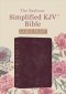 Barbour Simplified KJV Bible--Large Print [Shimmering Velvet Burgundy]
