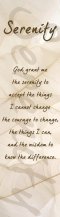 Serenity Bookmark (pack of 10)