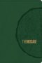 The Message Bible Large Print, Bible, Green, Imitation Leather, Gift Edition, Presentation Page, Maps, Ribbon Marker