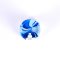 'It Is Well' Blue Silicone Cup 16oz (473ml)