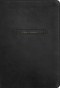 NLT Large Print Thinline Center-Column Reference Bible, Filament Enabled (LeatherLike, Black Holy Windows, Red Letter)