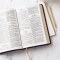 KJV Thinline Bible, Purple LeatherTouch