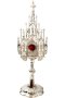 Silver Plated Reliquary H 57 cm