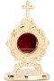 Gold Plated Reliquary H 10 cm