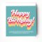 Christian Birthday greeting card with bible verse on cover. Numbers 6:24-26