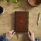 1611 KJV with Apocrypha, Brown Leathersoft
