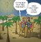 Lost Wise Men Christmas Card - Nutty Nativity
