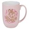 Mug Pink/White She is Brave