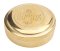 Gold Plated Container for Hosts D 8 cm