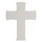 Faith & Hope Mantel Cross Plaque - Plain