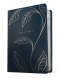 NLT Personal Size Giant Print Bible, Filament Enabled (LeatherLike, Navy Vines, Red Letter)