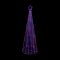 2.1m Multi-Action FlexiBright Pyramid Tree with 580 Rainbow LEDs
