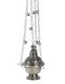 Nickel Plated Thurible with Bells H 16 cm