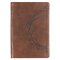 KJV Bible Giant Print Full-size Faux Leather, Crown of Thorns, Brown