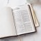 KJV Thinline Bible, Purple LeatherTouch