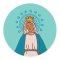 Mary Cupcake Toppers