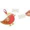 Christmas Postman Robin Decoration Kit (Pack of 6)