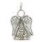 Beaded Angel hanging Christmas decoration