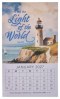 2027 Mini Magnetic Calendar Light Of The World John 8:12