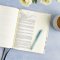 CSB Notetaking Bible, Large Print Edition, Cream Floral Clot