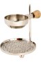 Adjustable Nickel Plated Incense Burner H 11cm