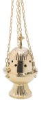 Thurible with Cross H 18 cm