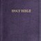 KJV Thinline Bible, Purple LeatherTouch