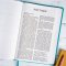 NASB Giant Print Reference Bible, Teal Leathertouch