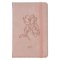 Trust Mottled Blush Faux Leather Hardcover Notebook with Elastic Band Closure - Proverbs 3:5