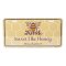 Bee Kind Number Plate Tag
