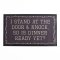 I Stand At The Door Welcome Door Mat
