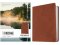 The Message Wide Margin Bible (Leather-Look, Medium Brown)