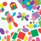 Self-Adhesive Foam Shapes (Pack of 180)