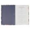 NLT, The Spiritual Growth Bible Faux Leather, Navy with leaves