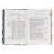 NLT, The Spiritual Growth Bible Faux Leather, Navy with leaves