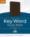 Hebrew-Greek Key Word Study Bible, Brown Goatskin Leather