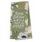 Tea Towel Green Floral The Lord Stood With Me 2 Tim. 4:17