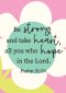 Be Strong Postcard - Pack Of 12