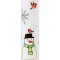 29.5cm Advent Candle: Snowmen - Single