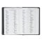 Black and Gray Lion Faux Leather Hardcover Compact King James Version Bible
