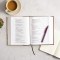 CSB Single-Column Wide-Margin Bible, Cream Cloth Over Board