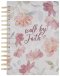 Journal Spiral White Floral Walk By Faith 2 Cor. 5:7