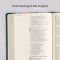 NASB Notetaking Bible, Large Print Edition, Teal Floral