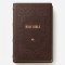 KJV Bible Giant Print Standard-size Full-grain Leather, Dark Brown