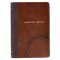 Amazing Grace Brown Crown of Thorns Classic Faux Leather Journal - Isaiah 53:3