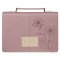 Bible Cover Fashion Dusty Mauve Be Joyful 1 Thess. 5:16-18