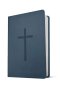 NLT Premium Value Compact Bible, Filament Enabled (LeatherLike, Navy Cross)