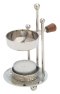 Nickel Plated Incense Burner H 11 cm